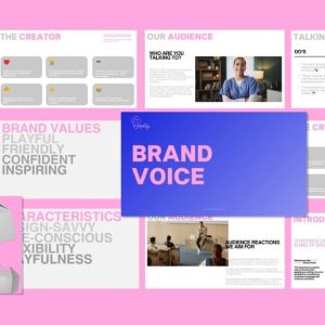 Brand voice and tone