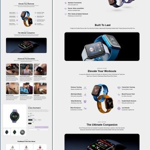 Customizable website