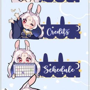 Streamers' animations