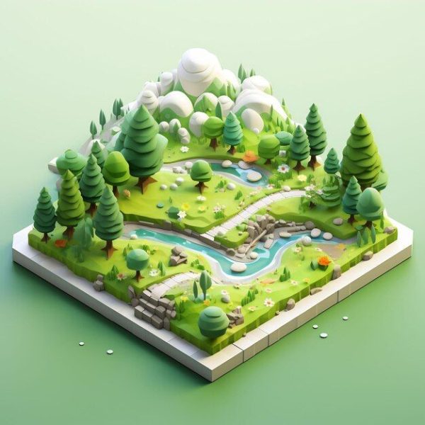 3D landscape - Image 4
