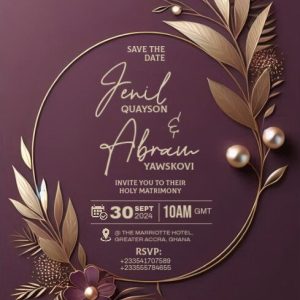 Invitation design