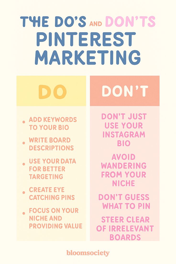 Marketing advice